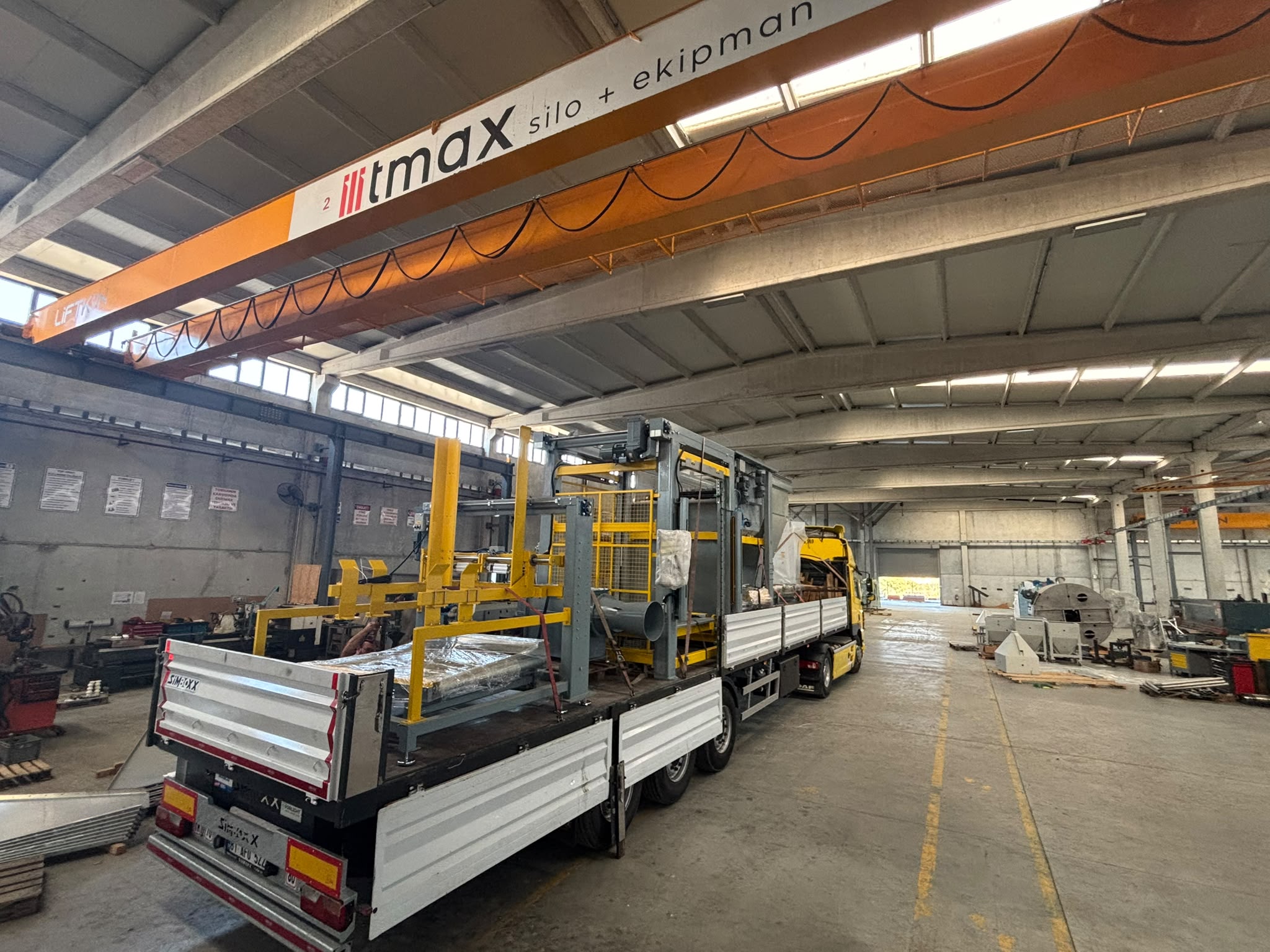 Sevkiyata hazır Bagomax otomatik torba açma sistemi